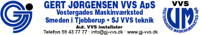 Gert Jørgensen VVS Logo